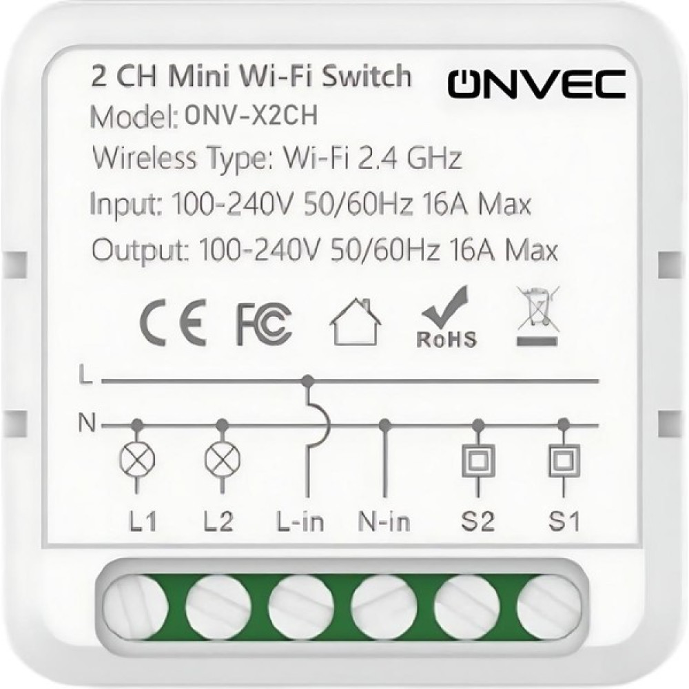 Onvec Smart İkili Anahtar Swich Oto, Bahçe, Yapı Market Fiyatı