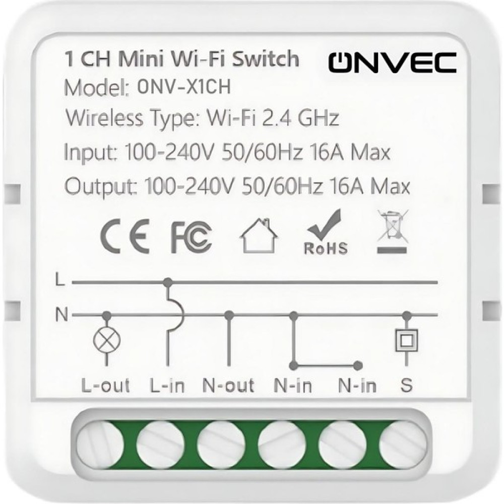 Onvec Smart Tekli Anahtar Swich Oto, Bahçe, Yapı Market Fiyatı
