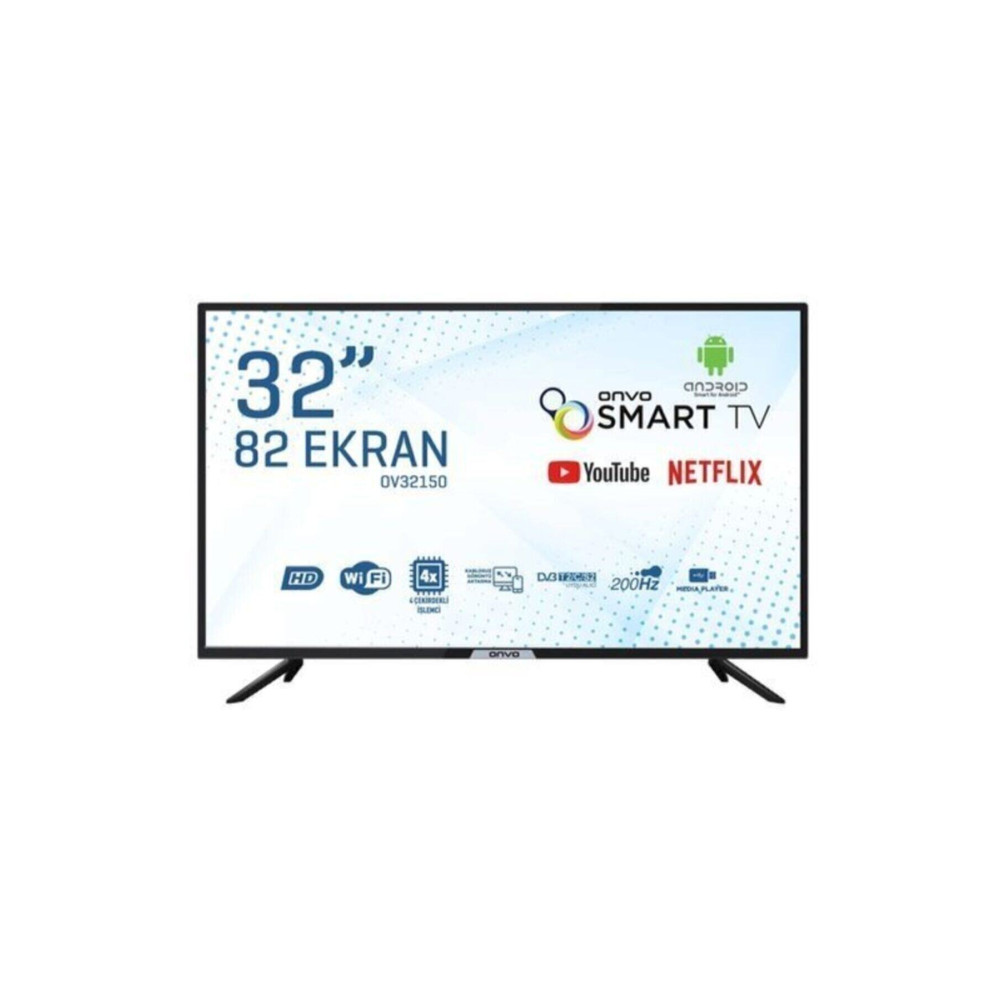 ONVO Ov32150 32" 81 Ekran Uydu Alıcılı Hd Ready Led Tv Televizyonlar Fiyatı