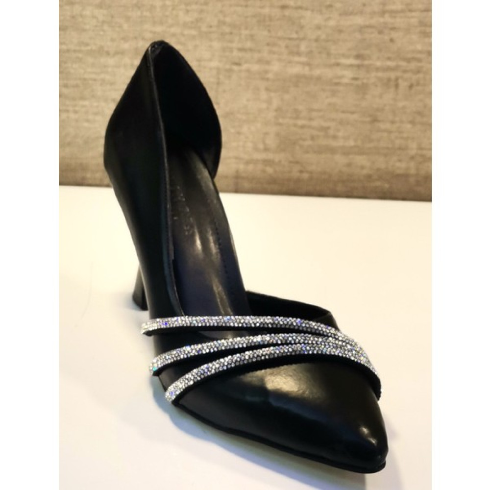 Ony 1050 Bayan Siyah Yüksek Kadeh Ökçe Karnıyarık Stiletto Ayakkabı Topuklu Ayakkabı Fiyatı