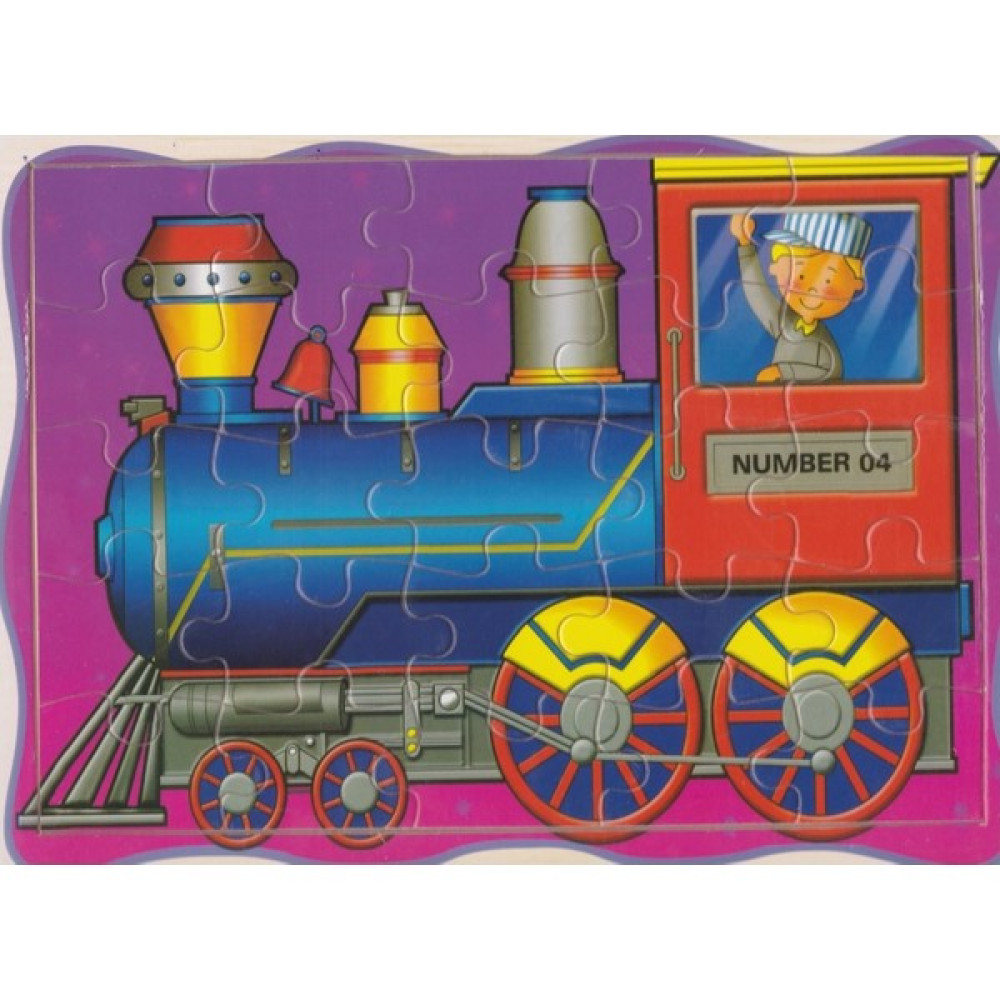 Onyıl Hediyelik Ahşap Puzzle 25 Parça Tren Oto Boyaları Fiyatı