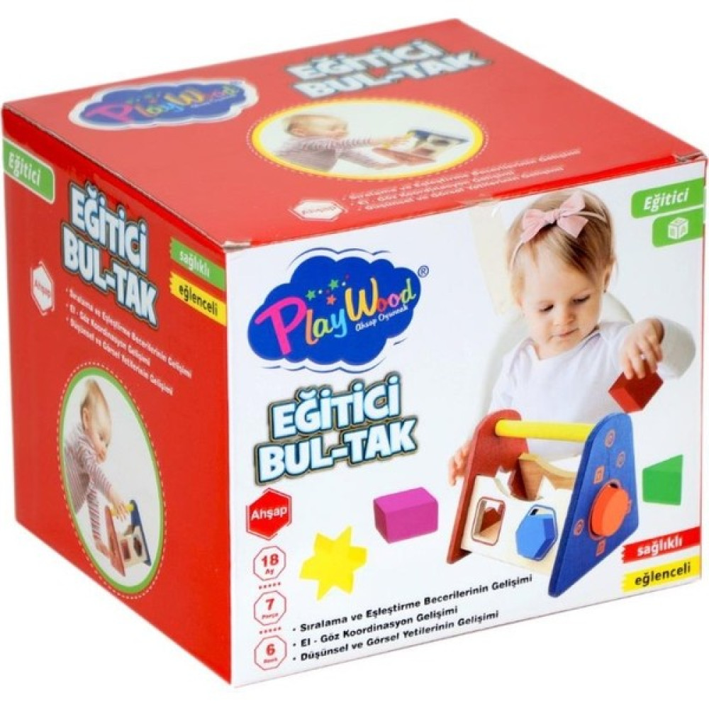 Onyıl Oyuncak Ahşap Eğitici Bul Tak - Yubi Oyuncak Bebek Oyuncakları Fiyatı