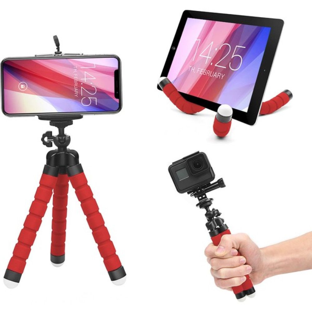 Onyo ONY03 3'lü Esnek Tripod Kırmızı Tripodlar Fiyatı