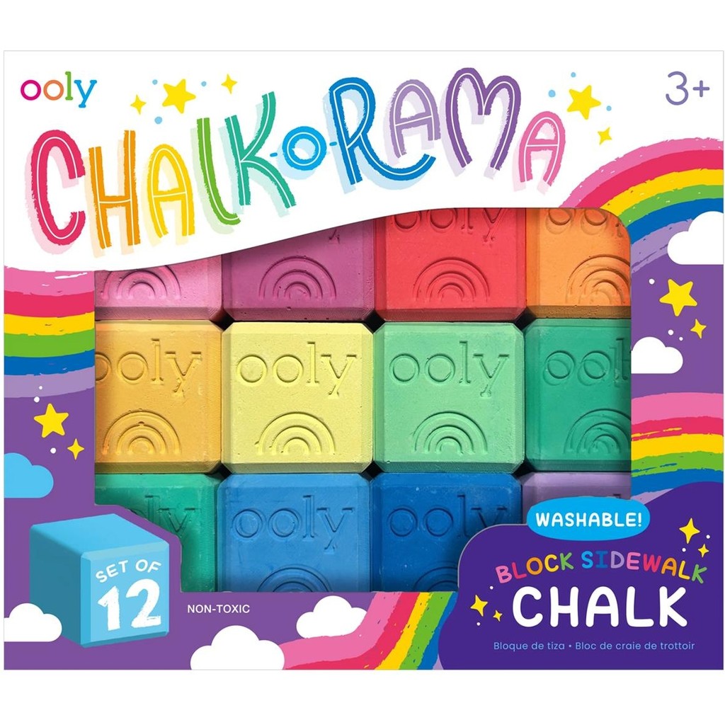 Ooly Klasik Renkler Ooly Chalk-O-Rama 12’li Dış Mekan Tebeşiri Diğer Fiyatı