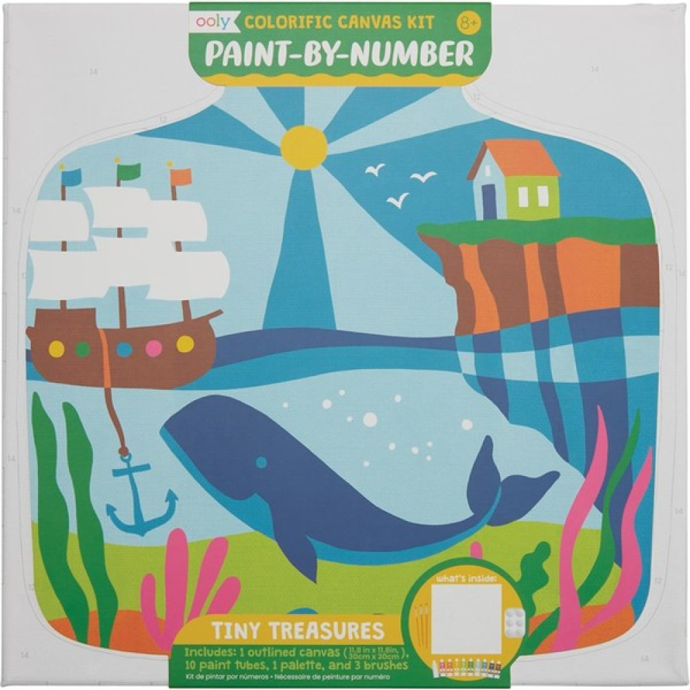 Ooly Ooly Colorific Canvas Sayılarla Boyama - Tiny Treasures Oto Boyaları Fiyatı
