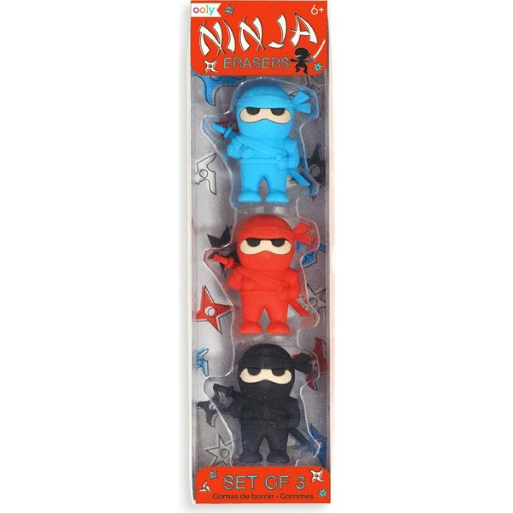 Ooly Ooly Ninja 3'lü Silgi Seti Oto Boyaları Fiyatı