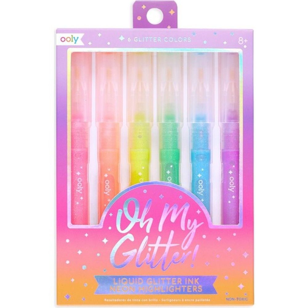 Ooly Pastel Renkler Ooly Oh My Glitter Neon 6’lı Highlighter Oto Boyaları Fiyatı