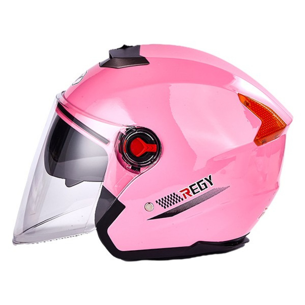 OoTdd Elektrikli Motosiklet Kaskı Hd Buğu Önleyici Yarım Kask (Yurt Dışından) - Pembe Motorsiklet Kaskları Fiyatı