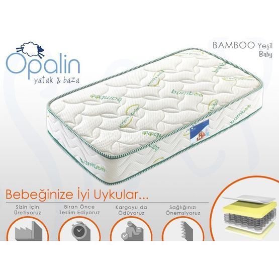 Opalin Lüx Soft 80x140 cm Ortopedik Yaylı Bebek Yatağı
