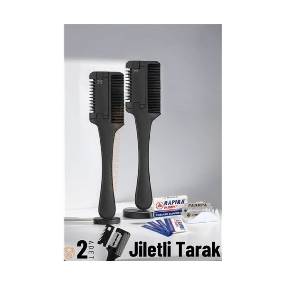 Open Cart Akdenizpos AR01 Saç Kırığı Için Jiletli Tarak 2 Adet 719977 (Yeni) Saç Fırçası ve Tarağı Fiyatı