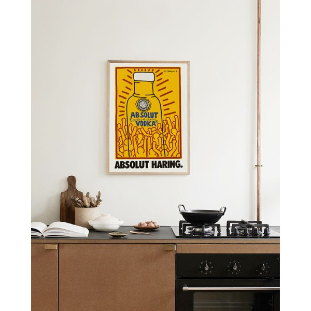 Open Digital Gallery ,absolut Haring (Keith Haring) , Fine Art Print Yüksek Kalite Poster - 21x30 Poster Fiyatı