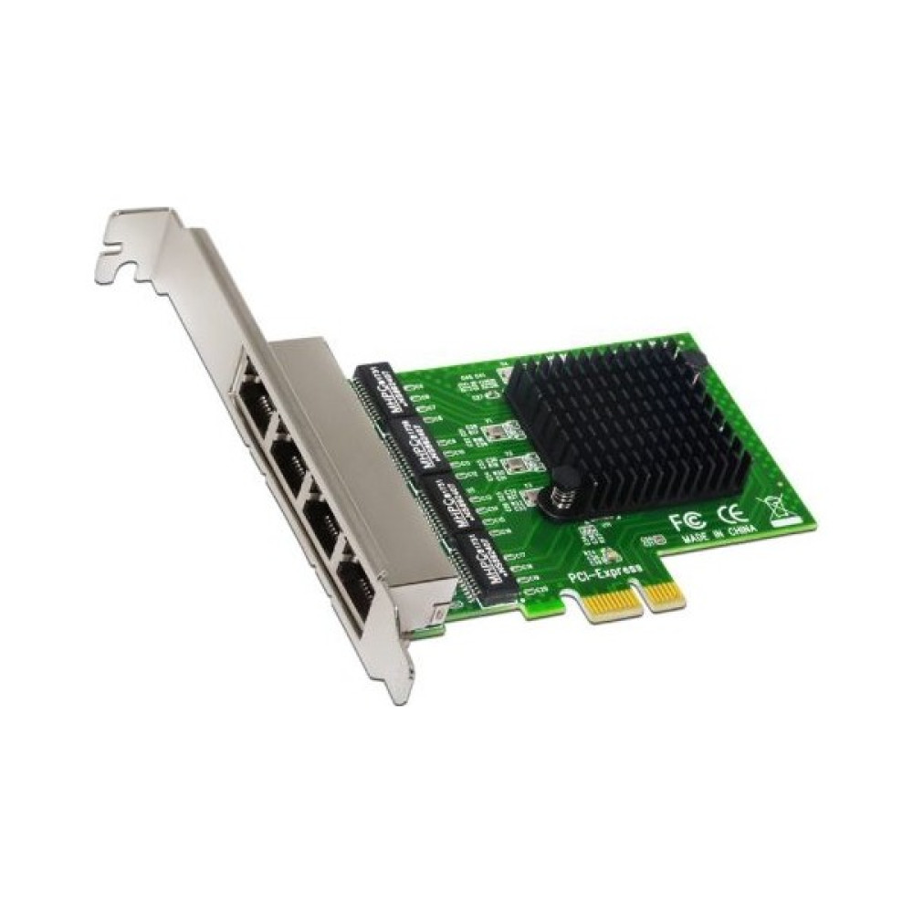 Open Smart 4 Port Gigabit Lan PCI Express Kart Network Ürünleri Fiyatı