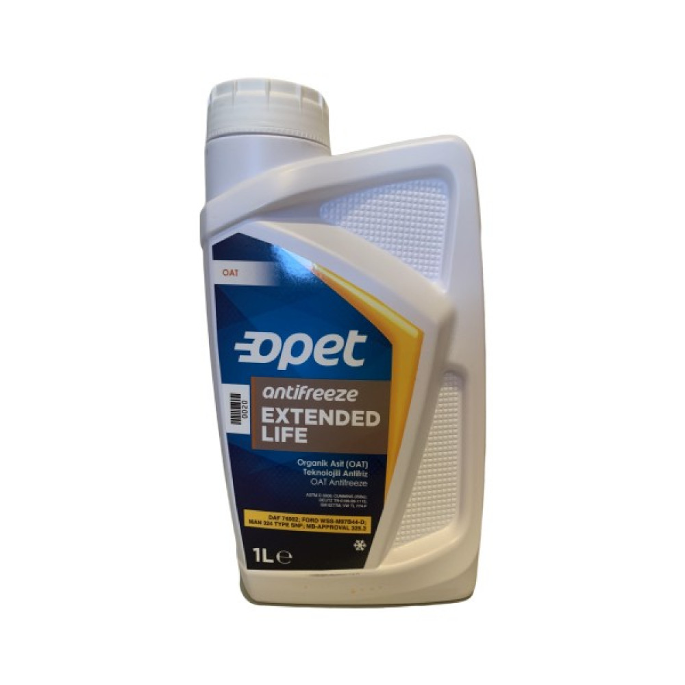 Opet Antifriz Extended Life Kırmızı Antifriz 1 Litre Antifiriz Fiyatı