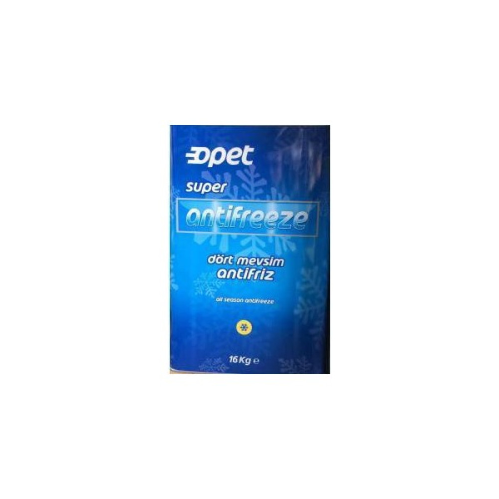 Opet Antifriz Super - 16 kg Antifiriz Fiyatı