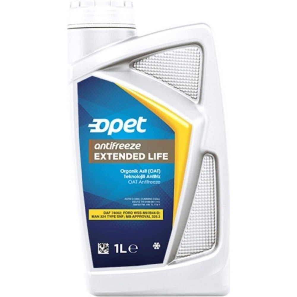 Opet Extended Life Antifriz 1lt Kırmızı (2021 Üretimi) Organik Antifiriz Fiyatı
