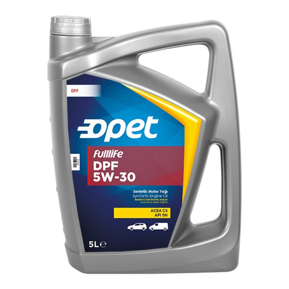 Opet Fulllife 5W-30 5 Litre Motor Yağı ( Üretim Yılı :2022 ) Motor Yağı Fiyatı