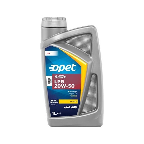 Opet Fulllife LPG 20W-50 1 Litre Motor Yağı (Üretim Yılı :2022 ) Motor Yağı & Katkıları Fiyatı