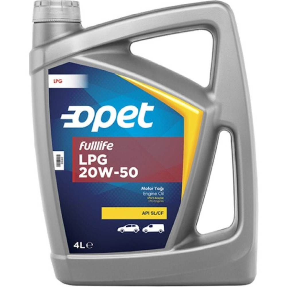 Opet Fulllife Lpg 20W-50 - 4 Litre Motor Yağı ( Üretim Yılı :2022 ) Motor Yağı Fiyatı