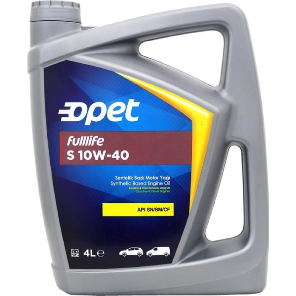Opet Fulllıfe S 10W-40 4 Litre Motor Yağı (Üretim Yılı: 2022) Motor Yağı Fiyatı