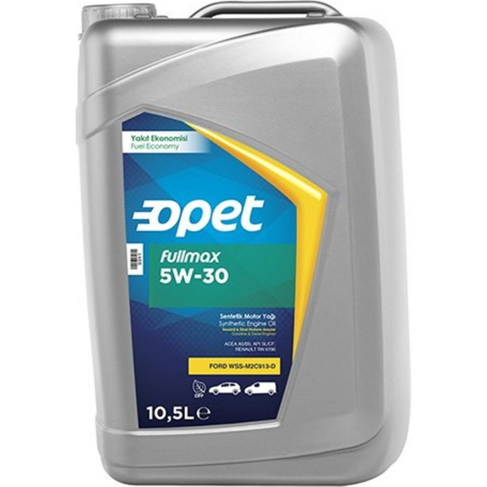 Opet Fullmax 5W-30 10.5 Litre Motor Yağı ( Üretim Yılı :2019 ) Motor Yağı Fiyatı