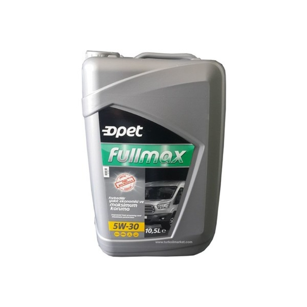 Opet Fullmax 5W-30 10.5 Litre Motor Yağı ( Üretim Yılı :2022 ) Motor Yağı Fiyatı