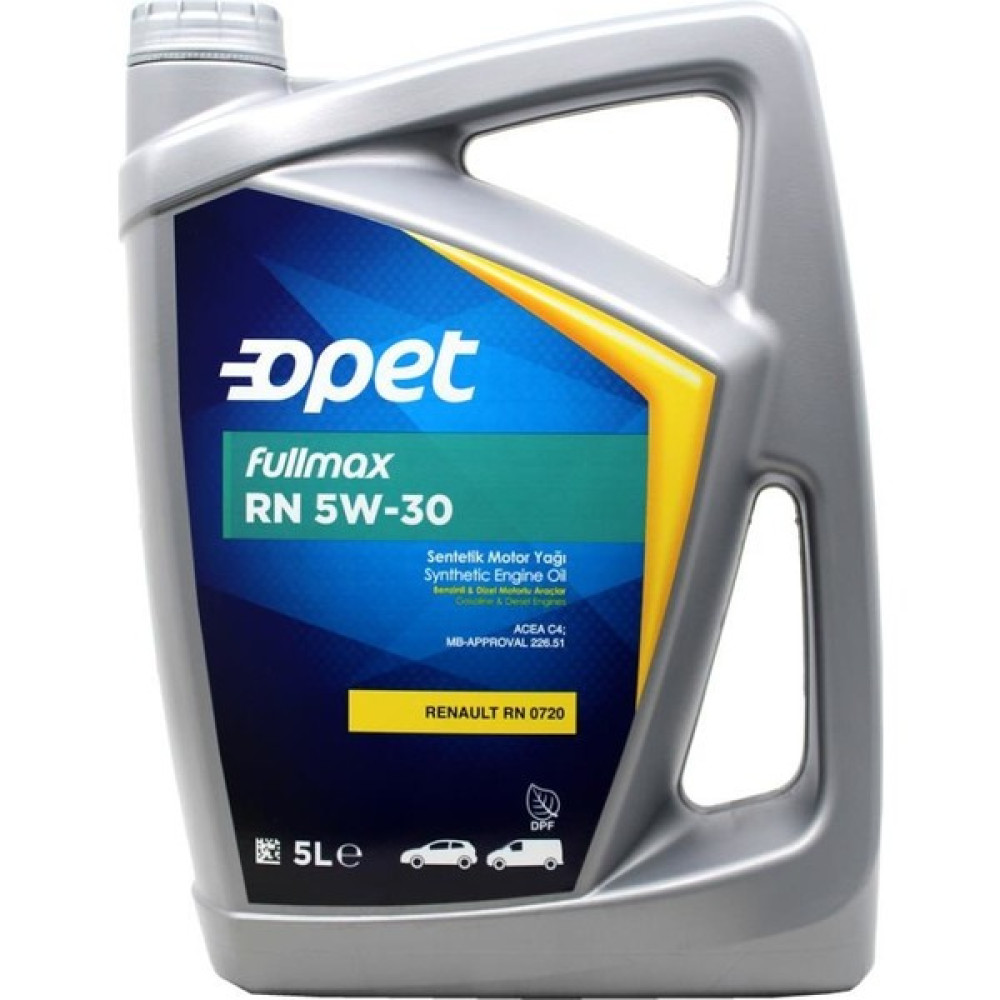 Opet Fullmax RN 5W-30 5 Litre Motor Yağı ( Üretim Yılı :2022 ) Motor Yağı Fiyatı