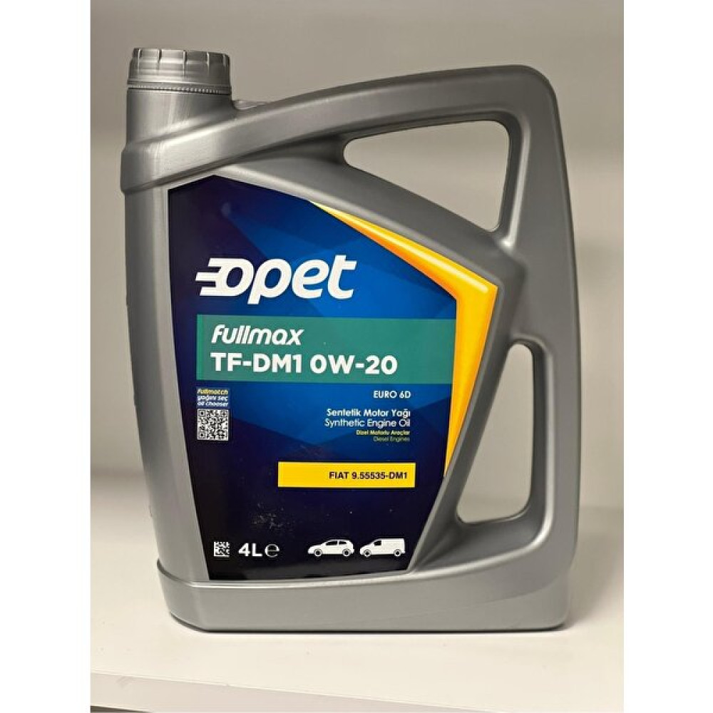 Opet Fullmax Tf-Dm1 0W/20 4lt Opet Tf-M1 0W/20 Motor Yağı Fiyatı