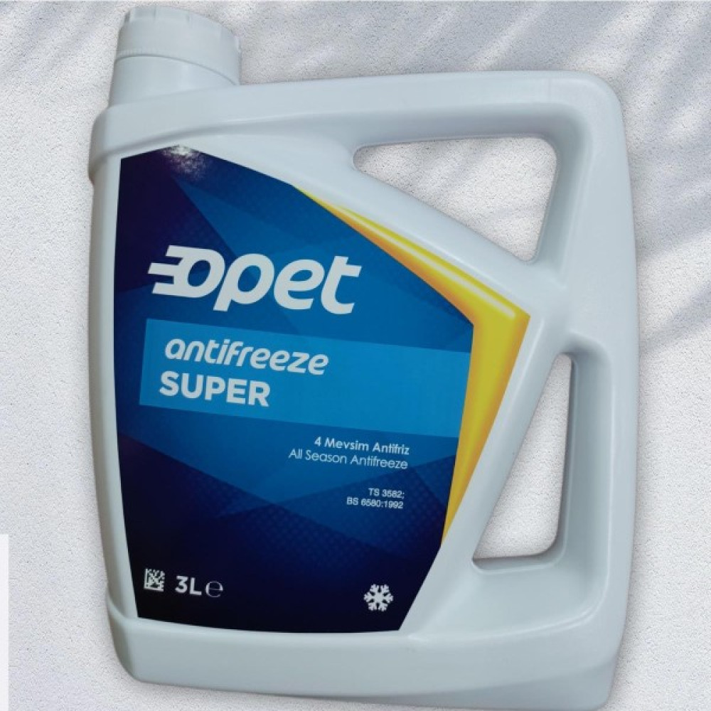 Opet Süper Antifriz 3 Lt Mavi Süper Antifriz 3lt Antifiriz Fiyatı