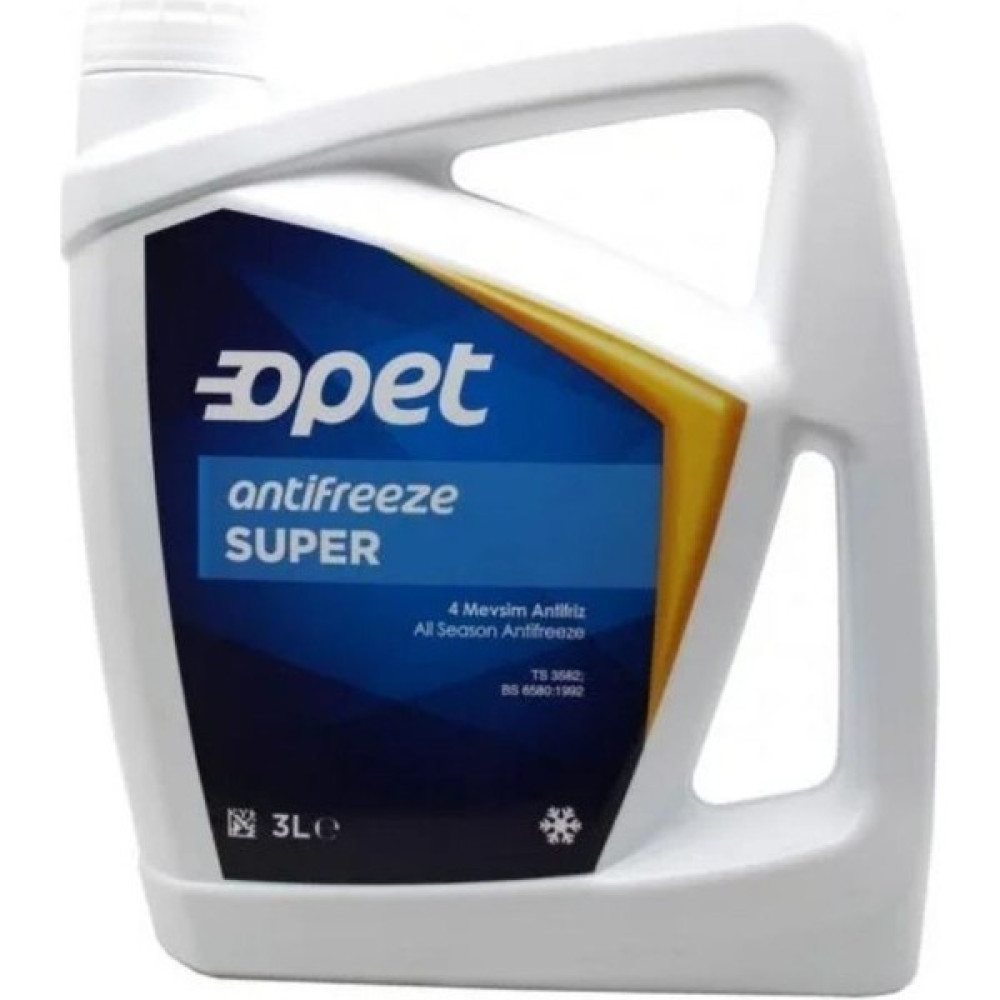 Opet Süper Antifriz 3lt Antifiriz Fiyatı