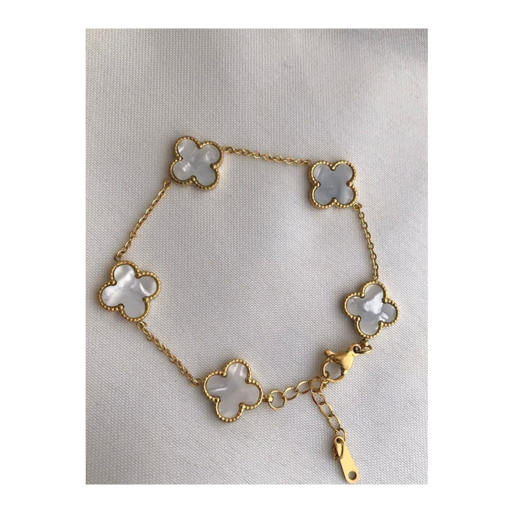 Opia JEWELRY Van Cleef Çelik Bileklik 20 cm Beden Çelik Bilezik Fiyatı