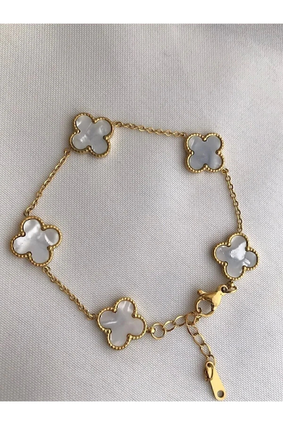 Opia JEWELRY Van Cleef Çelik Bileklik 21 cm Beden" Çelik Bilezik Fiyatı
