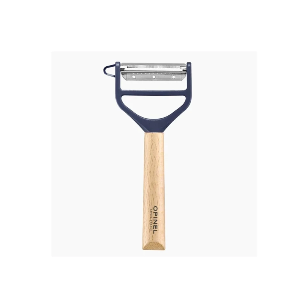 Opinel T-Duo Ahsap Sapli Meyve- Sebze Soyacagi Lacivert Çakı Fiyatı