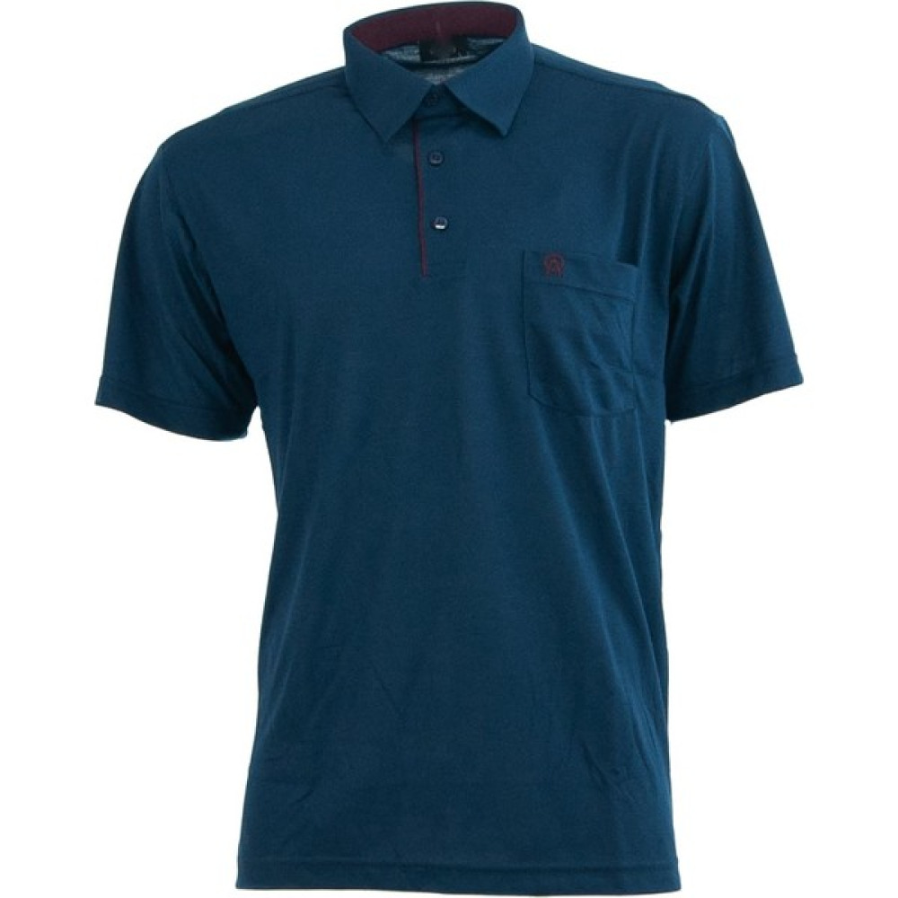 Oppland Erkek Cepli Kısa Kollu Rahat Kesim Tam Kalıp Premium Pamuklu Kumaş Gömlek Yaka T-shirt Erkek T-shirt Fiyatı