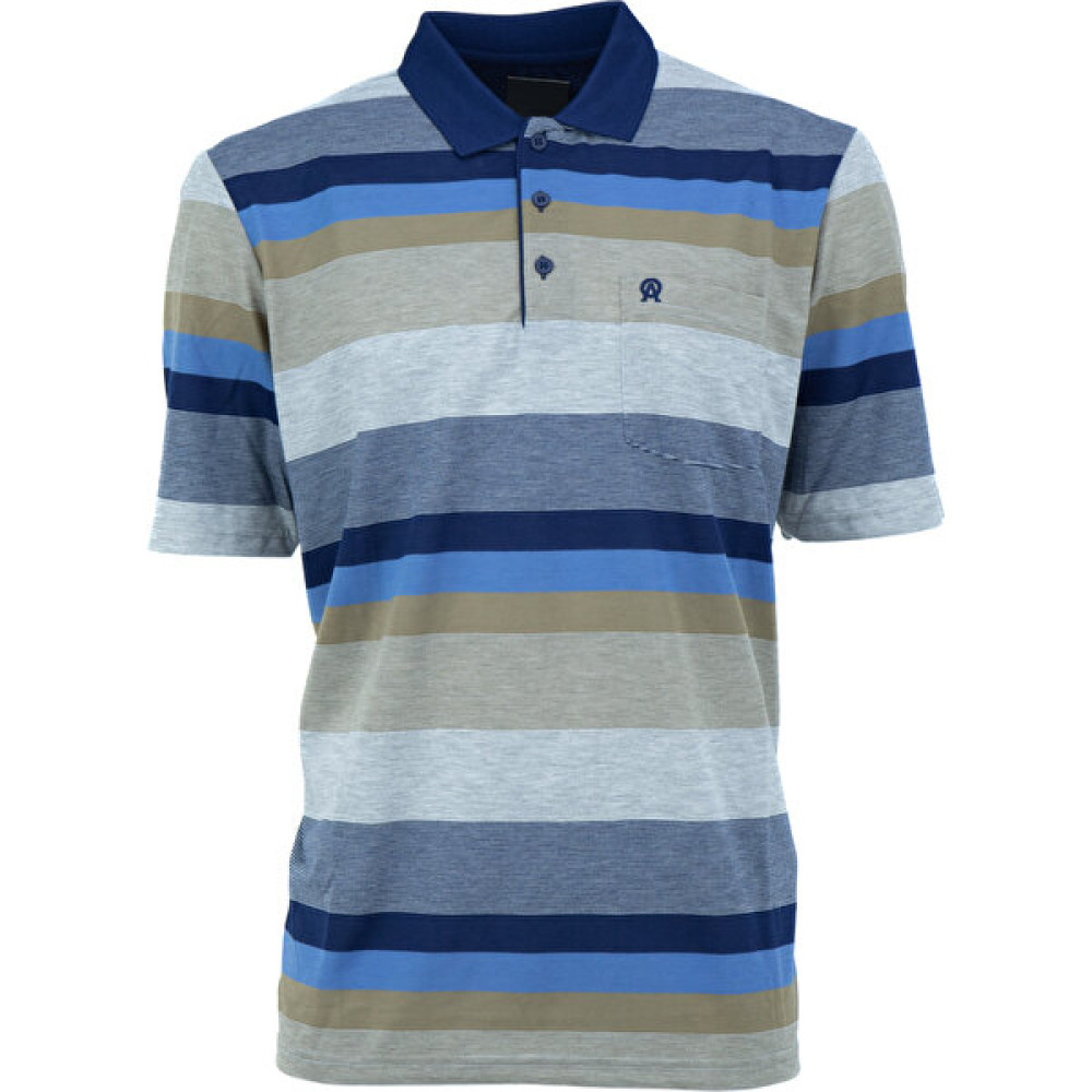 Oppland Erkek Polo Yaka Cepli Kısa Kollu Ringerli Çizgi Desenli Tam Kalıp Normal Kesim Pamuklu Kumaş T-Shirt Erkek T-shirt Fiyatı