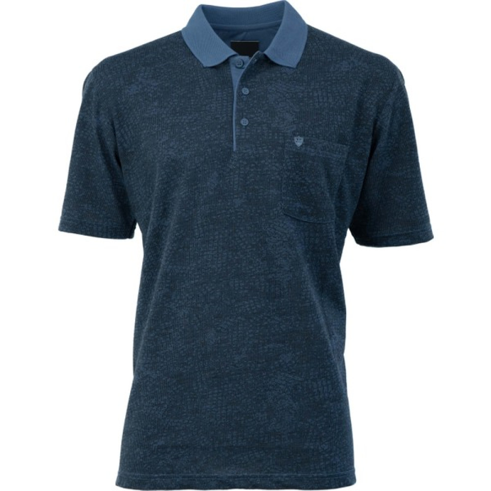 Oppland Erkek Polo Yaka Modern Desenli Cepli Kısa Kollu Normal Kesim Tam Kalıp Premium Pamuklu Jakarlı Kumaş T-Shirt Erkek T-shirt Fiyatı