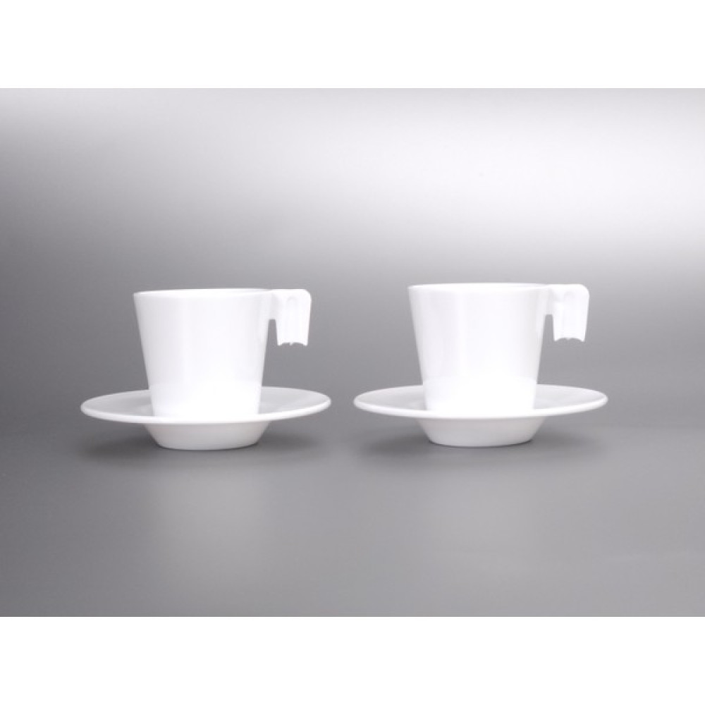 Opportia Kırılmaz Türk Kahvesi & Espresso Fincan Seti - 2 Adet - Beyaz - 70 ml Fincan / Bardak / Kahve Takımı Fiyatı