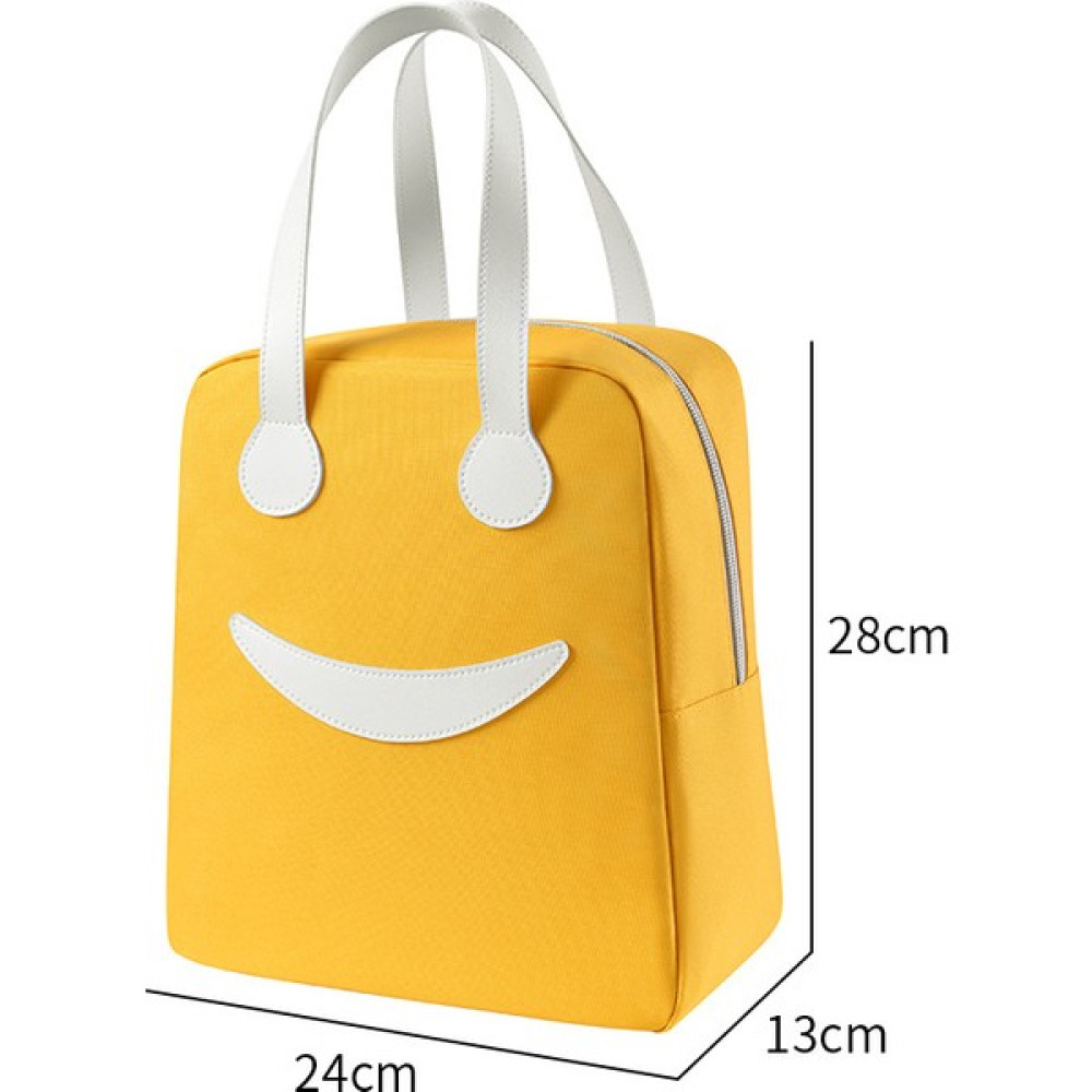 Oppoverd Su Geçirmez Isı Yalıtımlı Beslenme Çantası - Sarı (Yurt Dışından) - bento çantası - 250x200x170mm Beslenme Çantası Fiyatı