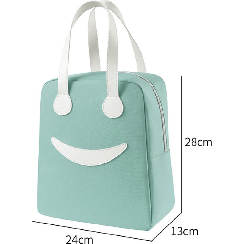 Oppoverd Su Geçirmez Isı Yalıtımlı Beslenme Çantası - Yeşil (Yurt Dışından) - bento çantası - 250x200x170mm Beslenme Çantası Fiyatı