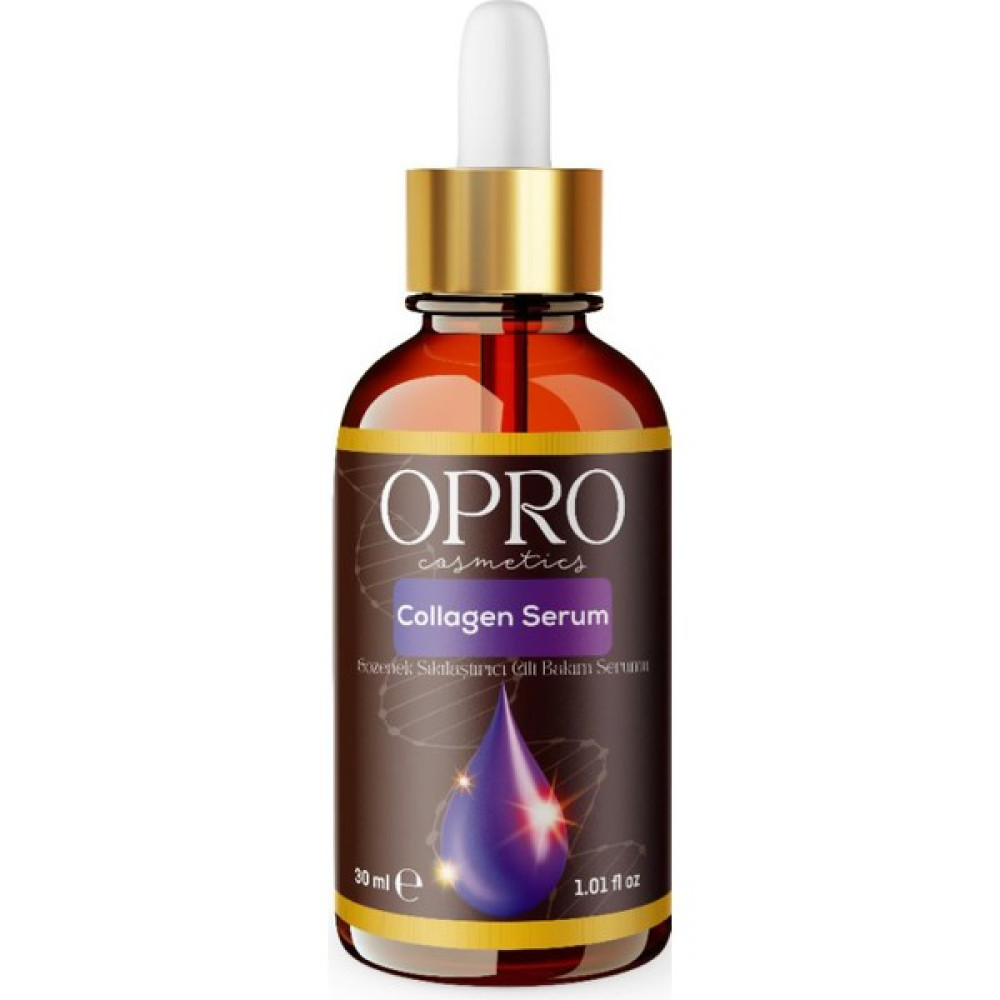 OPRO - Gözenek Sıkılaştırıcı Kolajen Cilt Bakım Serumu 30 ml - Kolajen, Peptit, Hyaluronik asit, Niacinamide, Allatoin Anti-Aging / Yaşlanma Karşıtı Fiyatı