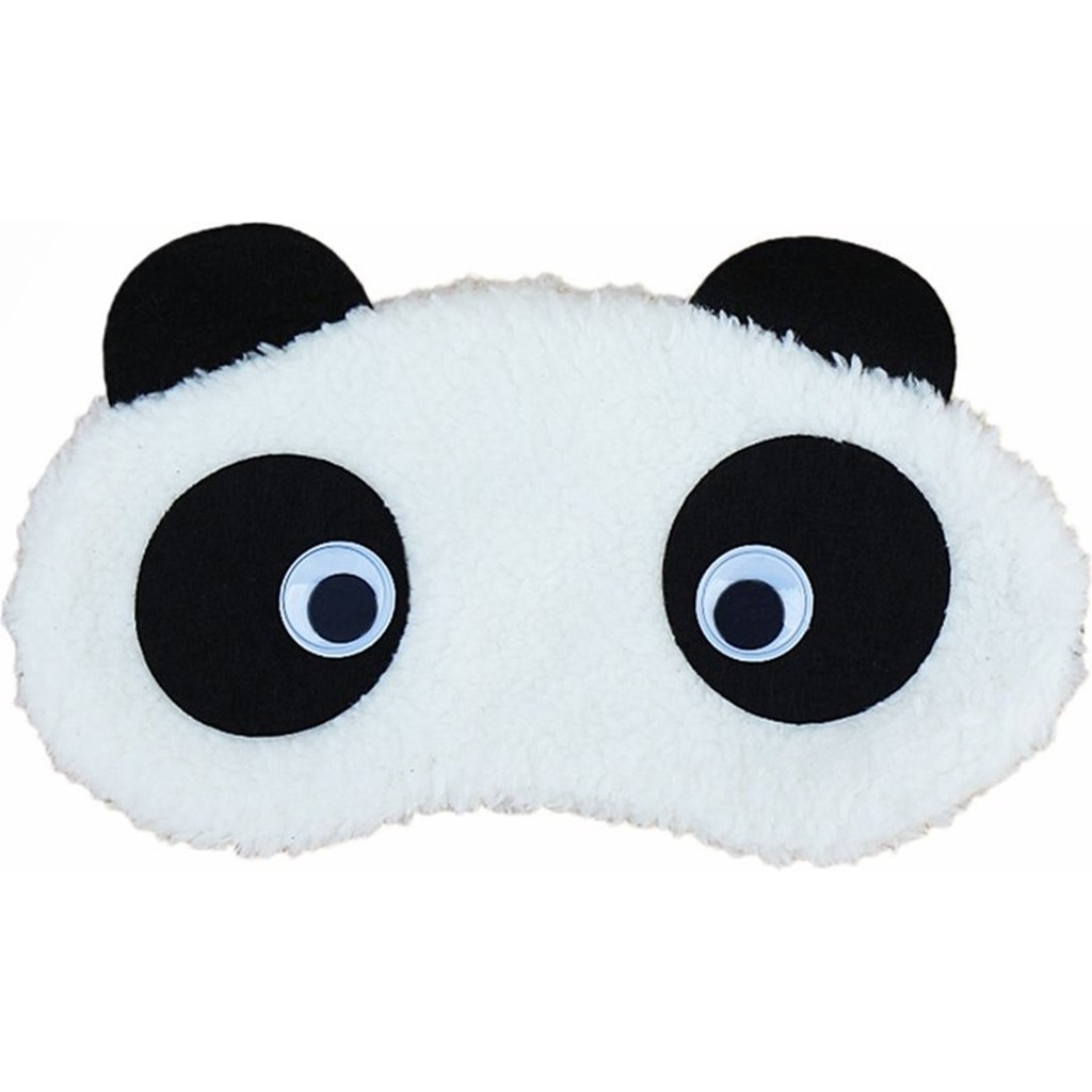 Optana Peluş Panda Desenli Slot Gözlü Uyku Göz Bandı Uyku Bandı Uyku Maskesi Unisex Uyku Gözlüğü Anne Bebek Oyuncak Fiyatı