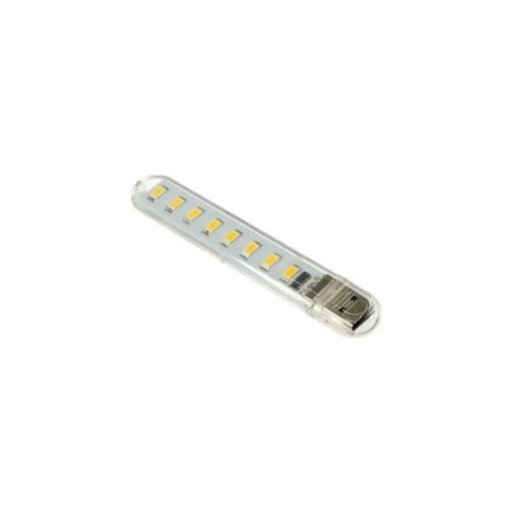 OPTANA Taşınabilir USB LED Işık Mini Flash USB Stick Light 8 LED Kamp Işığı Sarı El Feneri Fiyatı