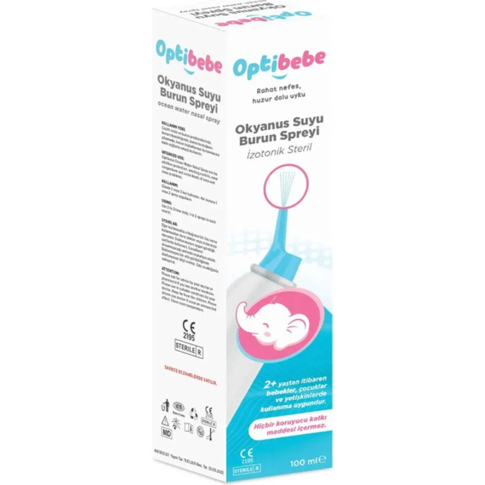 Opti Bebe Okyanus Suyu 100 ml - -- Burun Aspiratörü Fiyatı