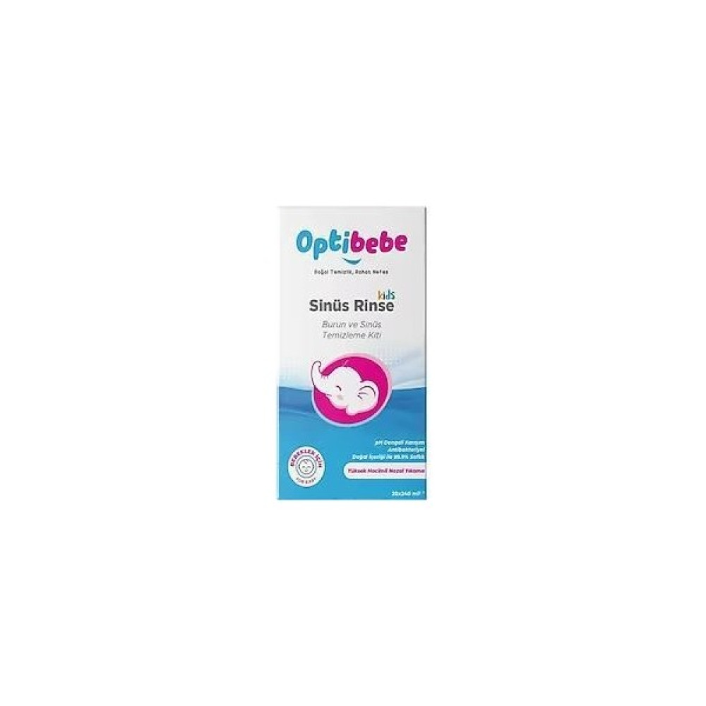 Optibebe Sinus Rinse Kit Kids 120 ml 20 Şase Burun Aspiratörü Fiyatı