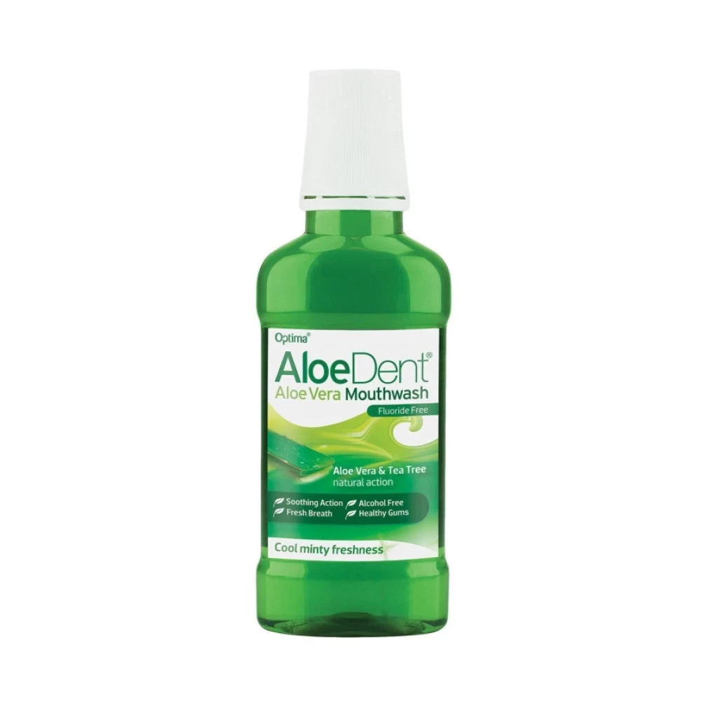 Optima Aloedent Alkolsuz Florursuz Vegan Agiz Hijyen Ve Calkalama Suyu 250 Ml Ağız Gargara ve Spreyi Fiyatı