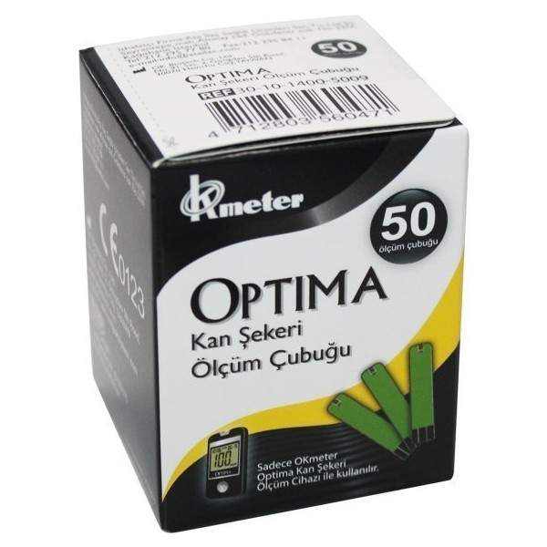 Optima Kan Ölçüm Çubuğu 50 Strip - 1 Diğer Fiyatı