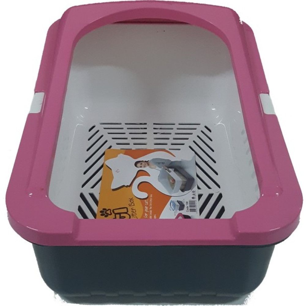 OPTIMAL Elekli Kedi Tuvalet Kabı - Pembe Evcil Hayvan Ürünleri Fiyatı