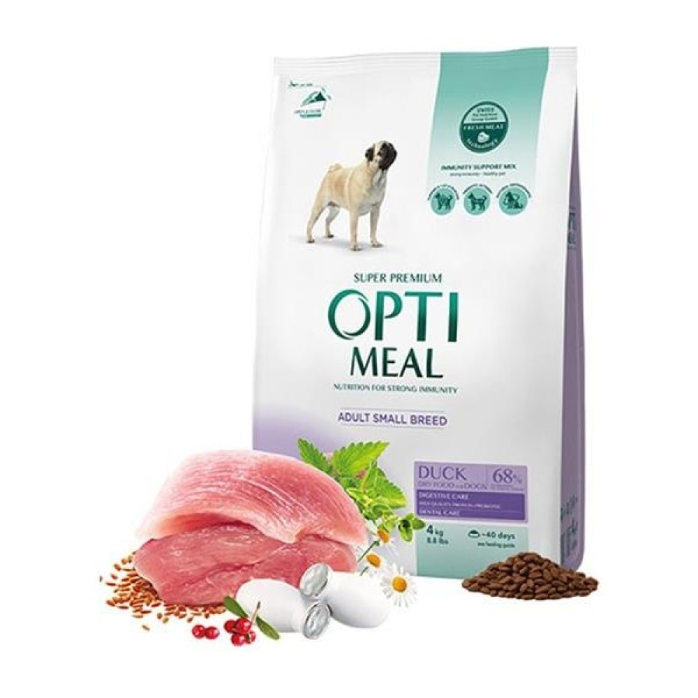 Optimeal Ördek Etli ve Esmer Pirinçli Küçük Irk Yetişkin Köpek Maması 4kg Evcil Hayvan Ürünleri Fiyatı