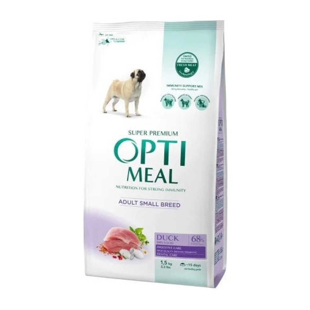 Optimeal Small Breed Ördekli Küçük Irk Yetişkin Köpek Maması 1.5 kg Evcil Hayvan Ürünleri Fiyatı