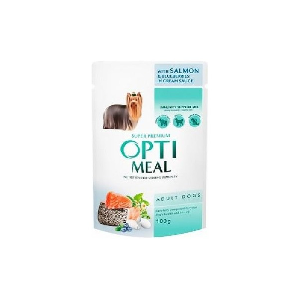 Optimeal Som.-Yab. Mer.pouch Cre Sos Küç.ırk 100GR Evcil Hayvan Ürünleri Fiyatı