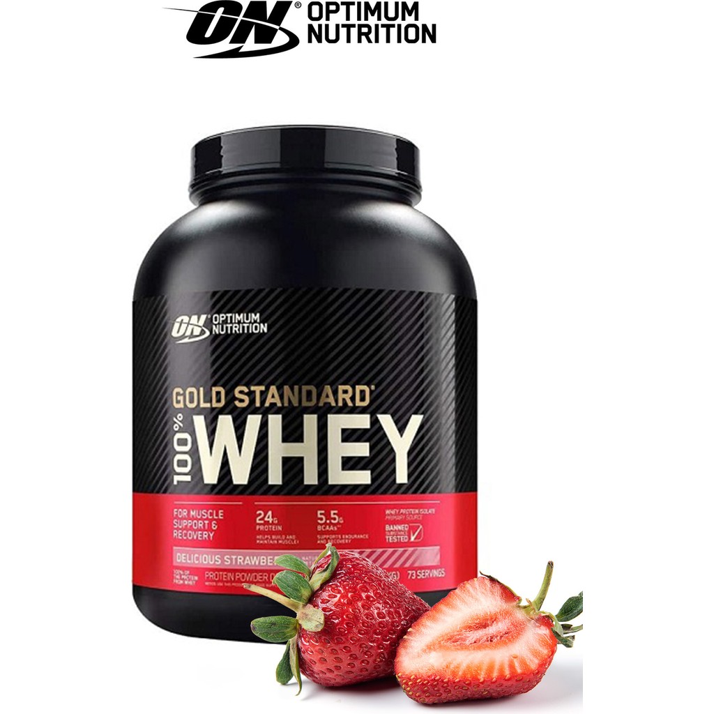 Optimum Nutrition Optimum Çilek Aromalı Gold Standard Whey Protein Tozu 2,273 gr Diğer Fiyatı